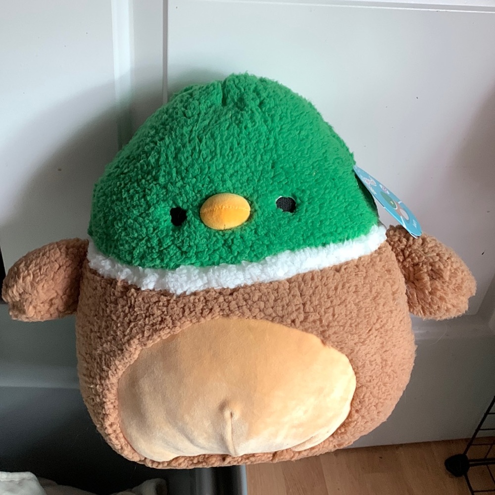 FuzzaMellows Squishmallow Avery the mallard duck NWT